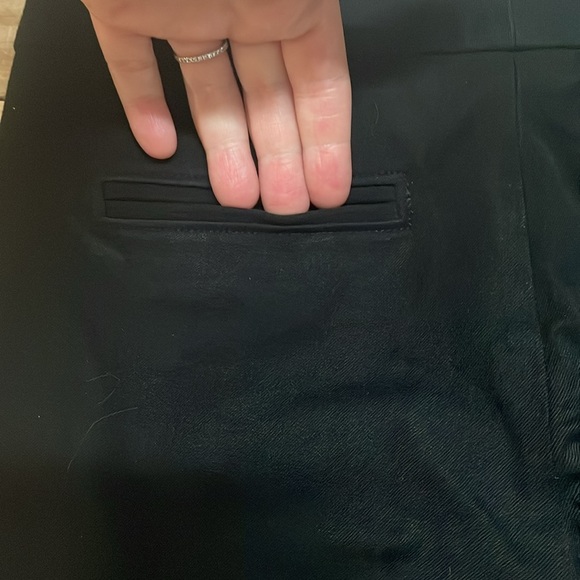 Banana Republic size 00 Petite Black Martin Fit Stretchy Dress Pants - Picture 7 of 11